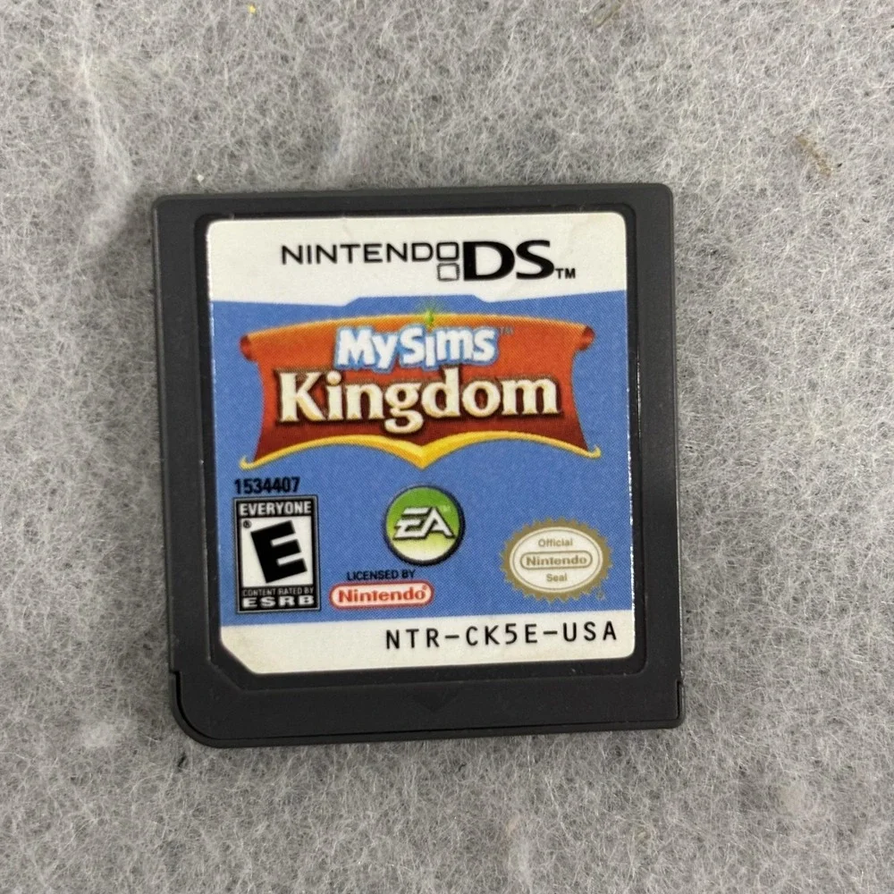 MySims Kingdom Nintendo DS Game Cartridge Only EA E Rated Tested Family Friendly